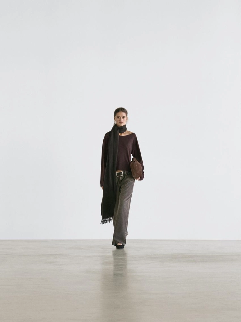 Свитер из 100% шерсти