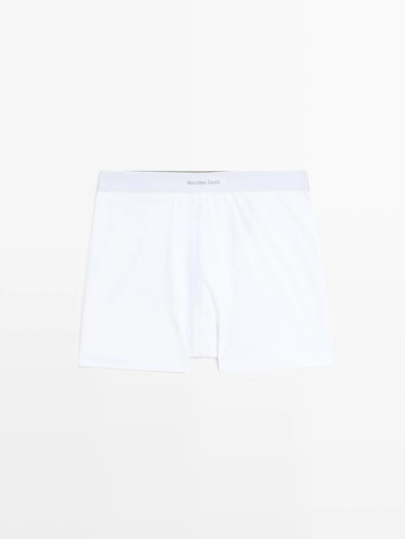 Трусы с логотипом на поясе