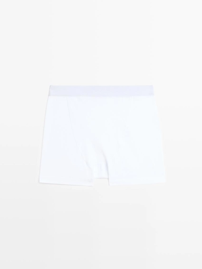 Трусы с логотипом на поясе