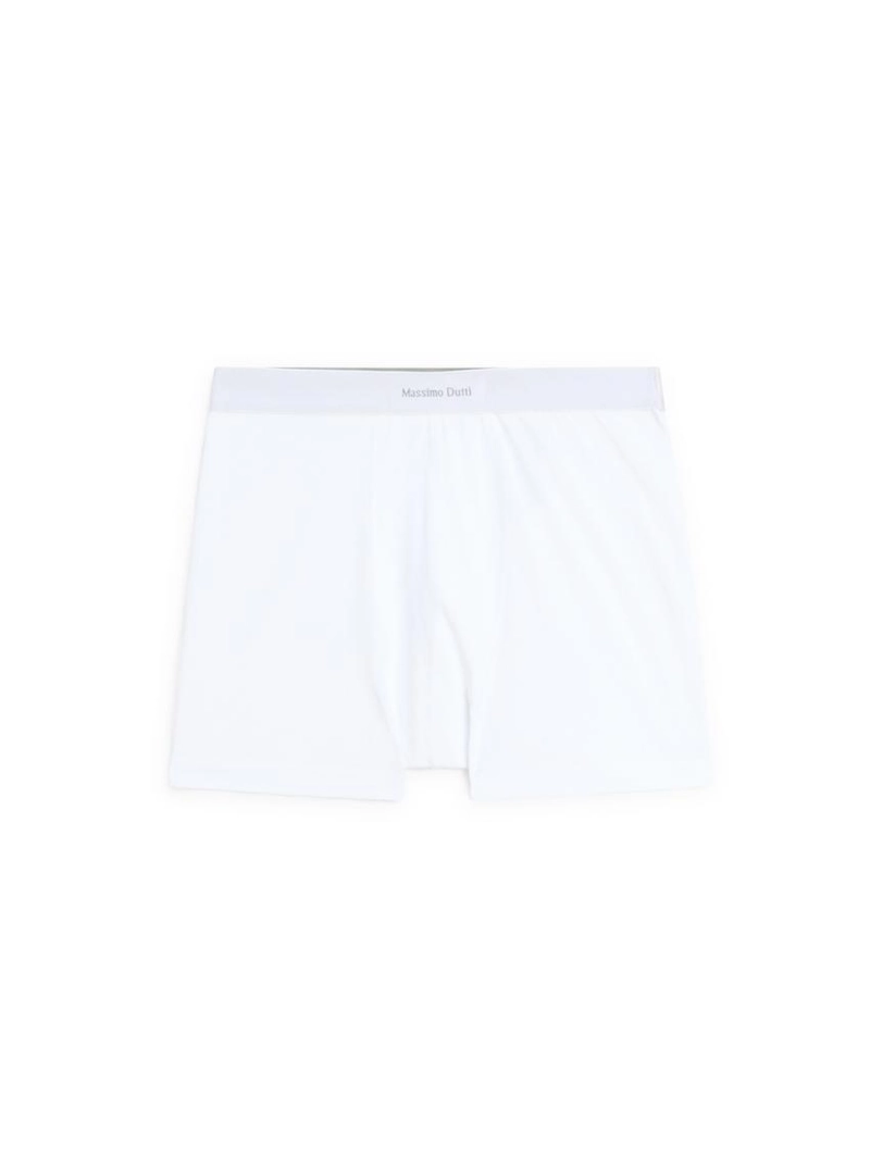 Трусы с логотипом на поясе