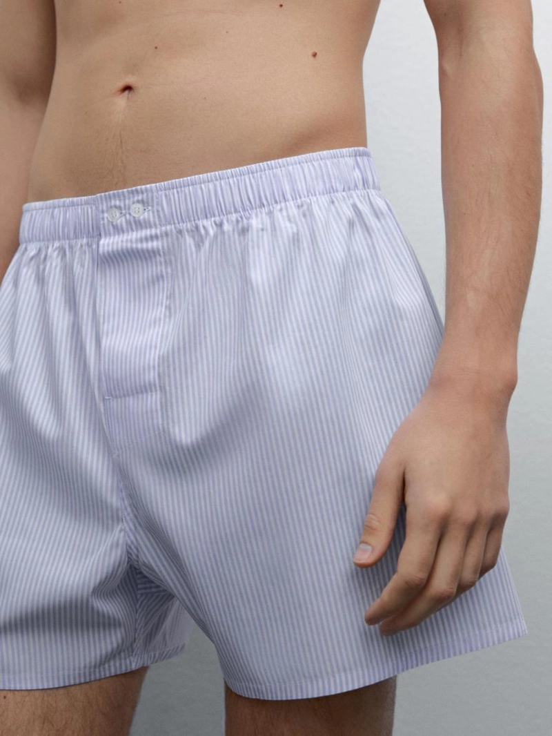 100% хлопковые полосатые боксеры
