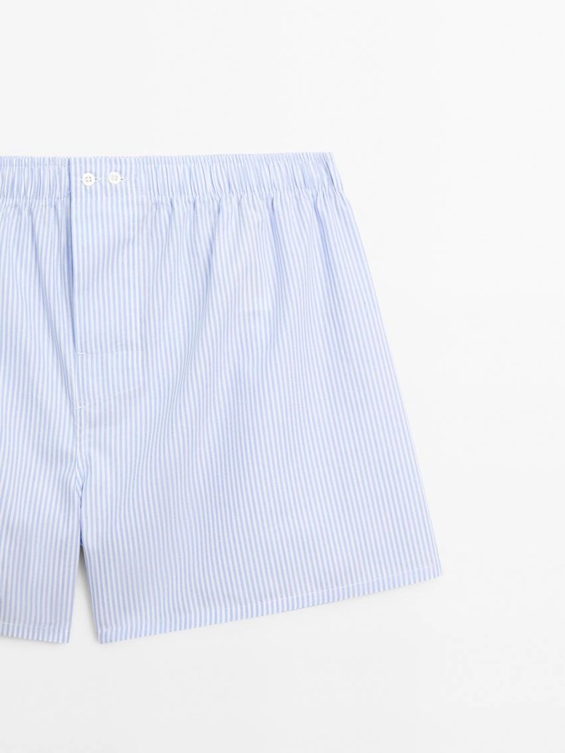 100% хлопковые полосатые боксеры