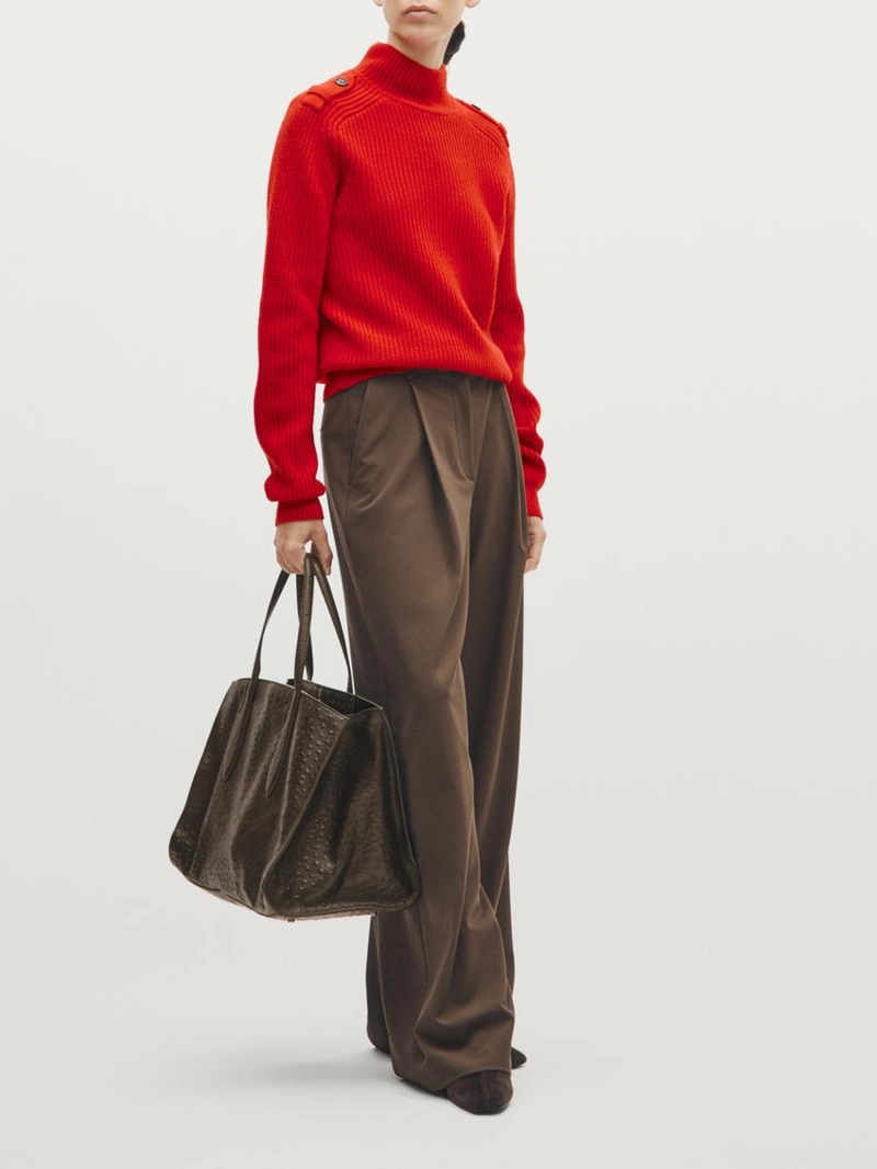 Сумка maxi текстурной кожи md icon