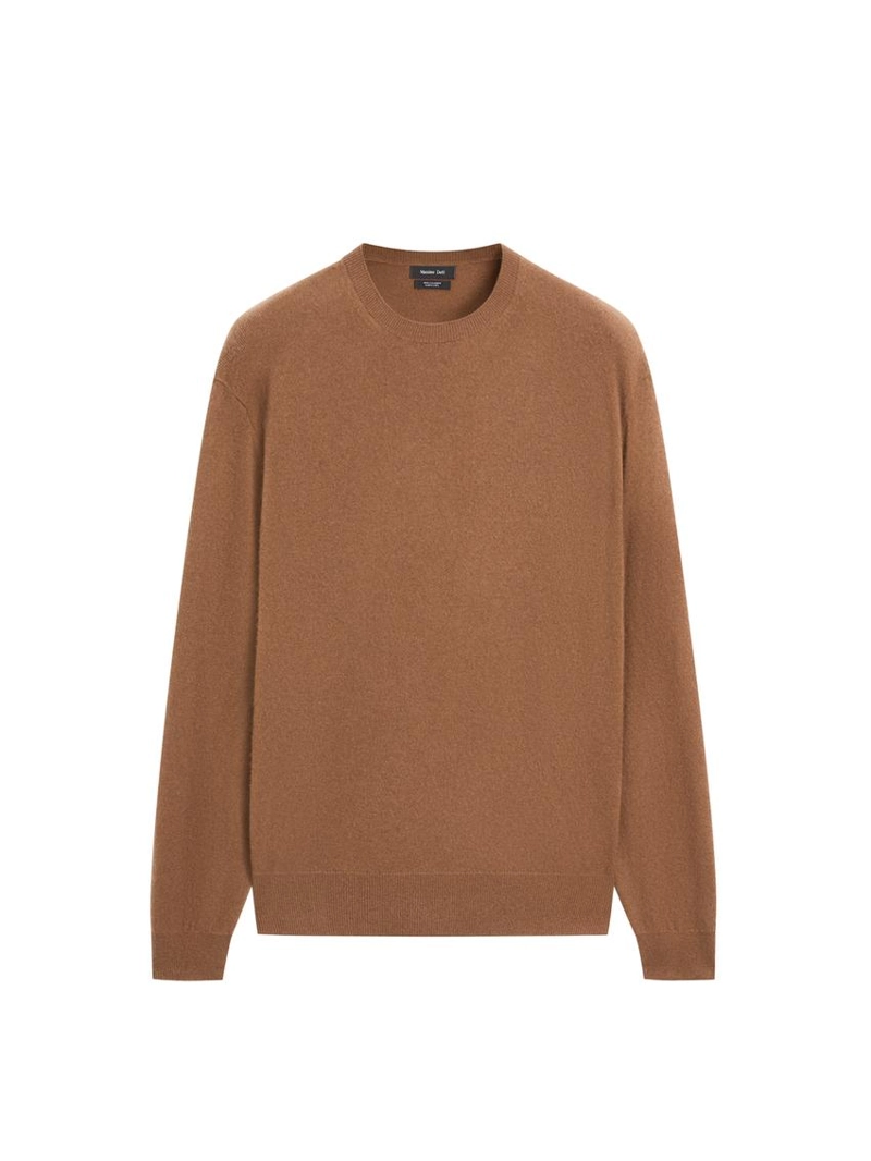 Свитер из 100% кашемира с круглым вырезом