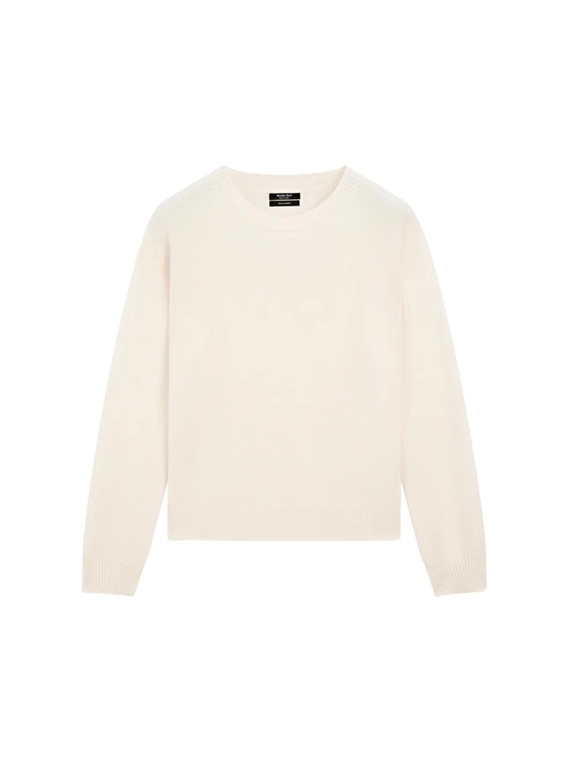 Свитер с круглым вырезом из 100% кашемира