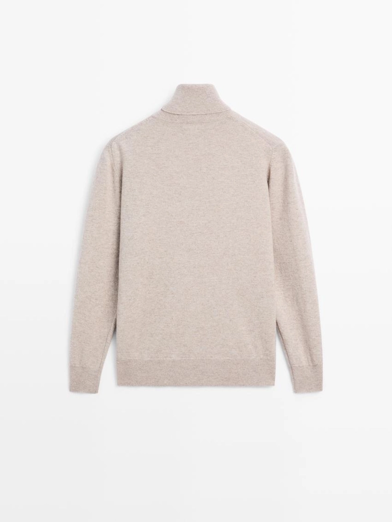 Джемпер водолазка из 100% кашемира