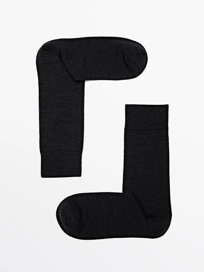 Носки из шерсти и смесовых волокон