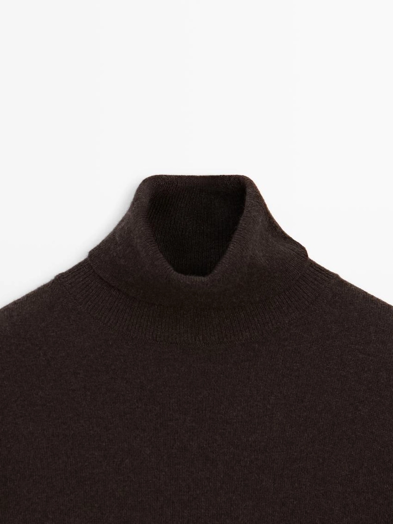 Вязанный свитер-воротник из 100% кашемира