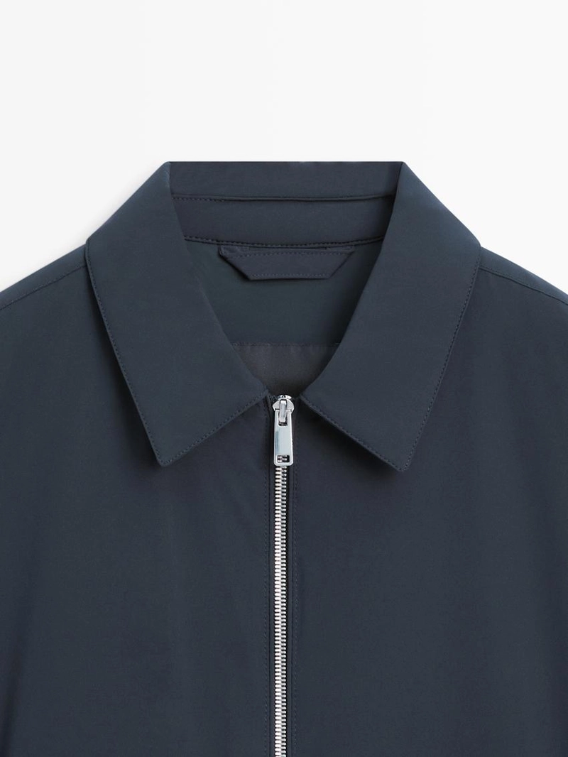 Короткий пиджак с деталями кармана