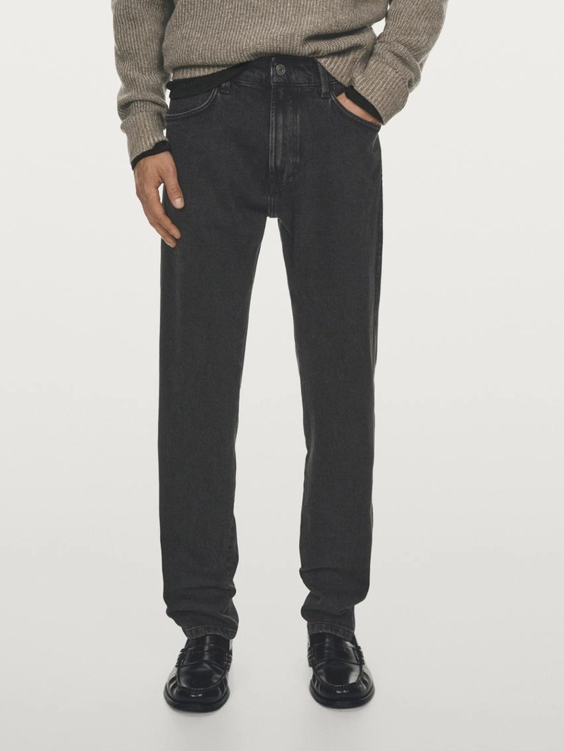 Джинсы слим фит