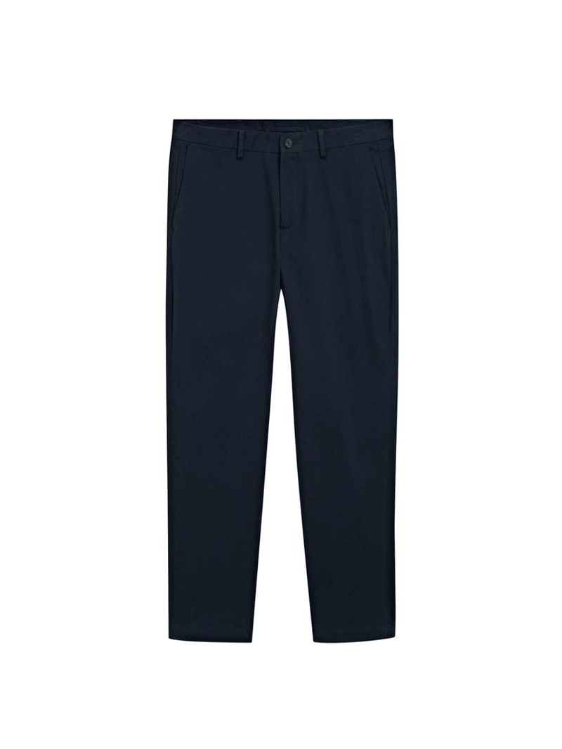 Брюки из 100% хлопка в строгом крое