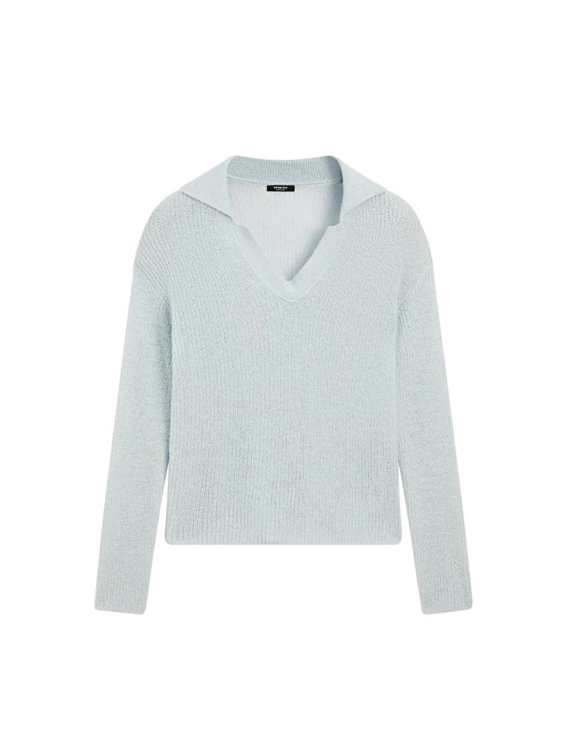 Водолазка-поло из альпакиевой смеси