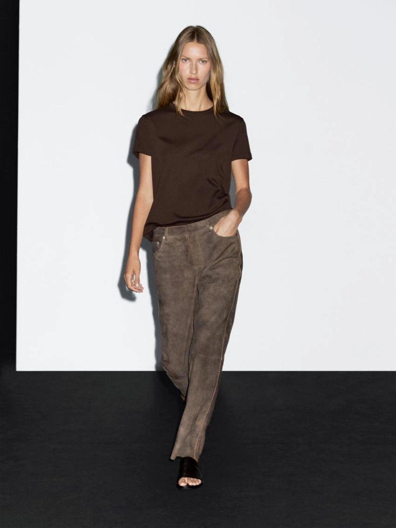 Футболка из 100% хлопка с деталями шва