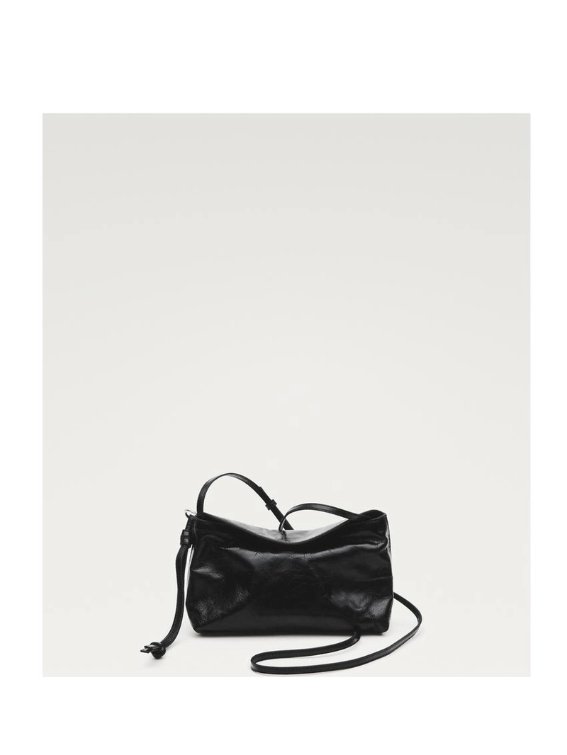 Сумка клатч через плечо из натуральной кожи наппа