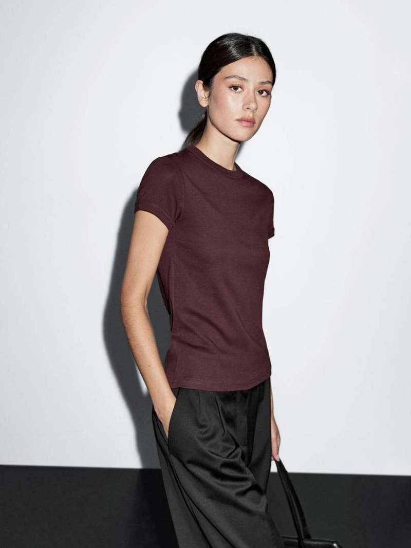 Футболка с коротким рукавом из 100% хлопка