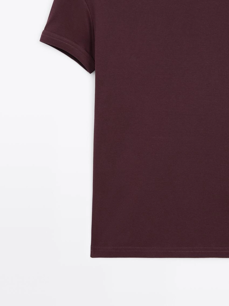 Футболка с коротким рукавом из 100% хлопка