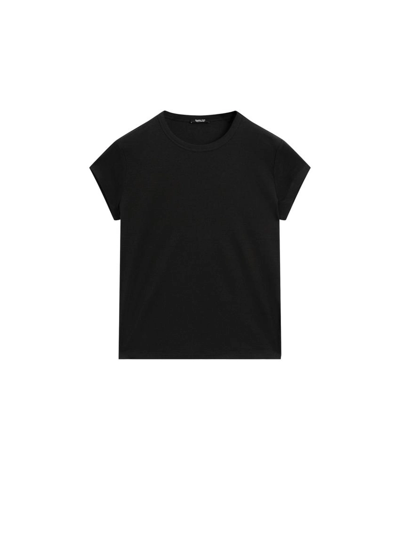 Футболка с короткими рукавами из 100% мерсеризированного хлопка