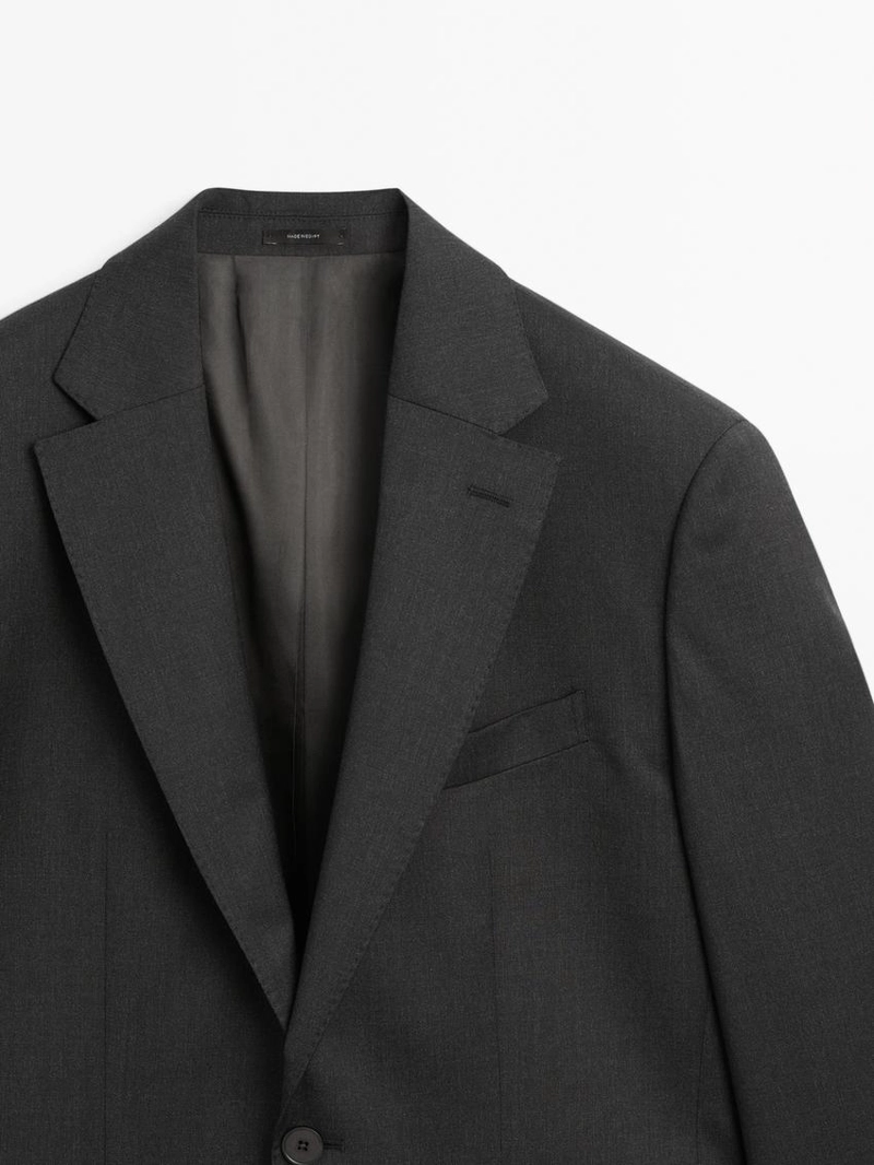 Пиджак из 100% шерсти