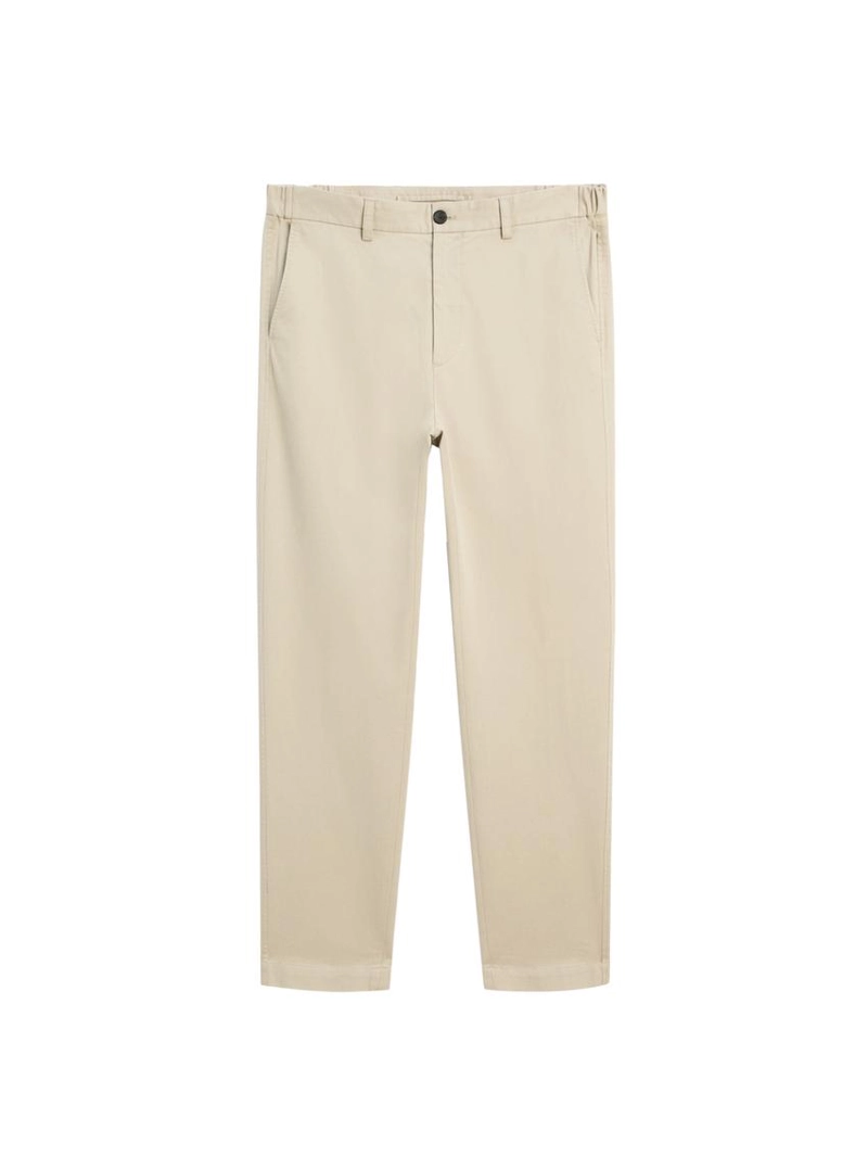 Брюки с зауженным кроем с эластичными вставками по бокам