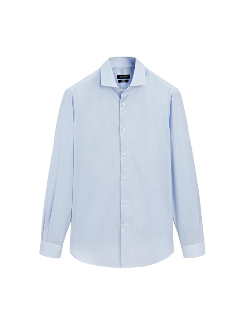 Рубашка в полоску, сидячая по фигуре