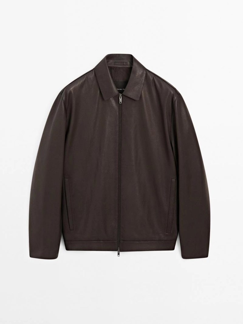 Куртка из овечьей кожи наппа