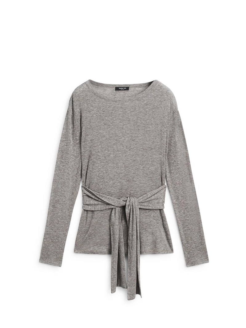 Футболка с деталями банта