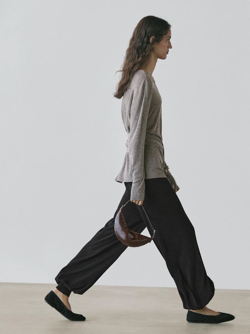 Футболка с деталями банта