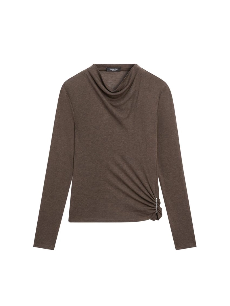 Водолазка с воротником-стойкой