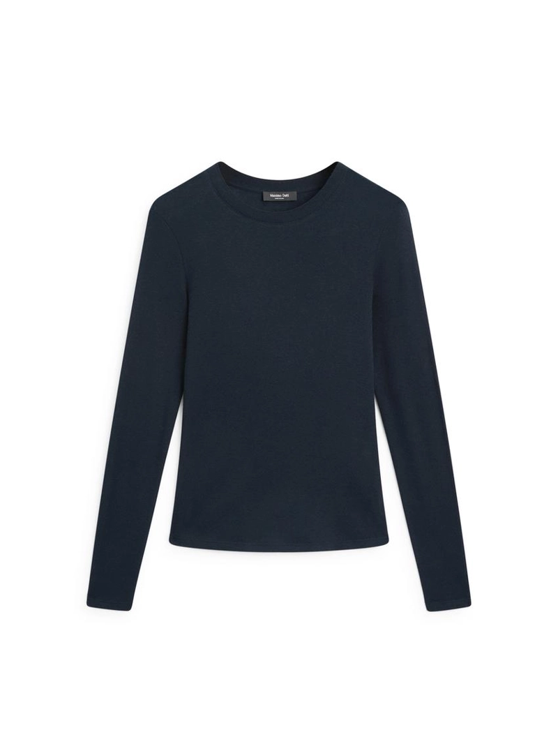 Футболка из хлопкового микса с длинным рукавом