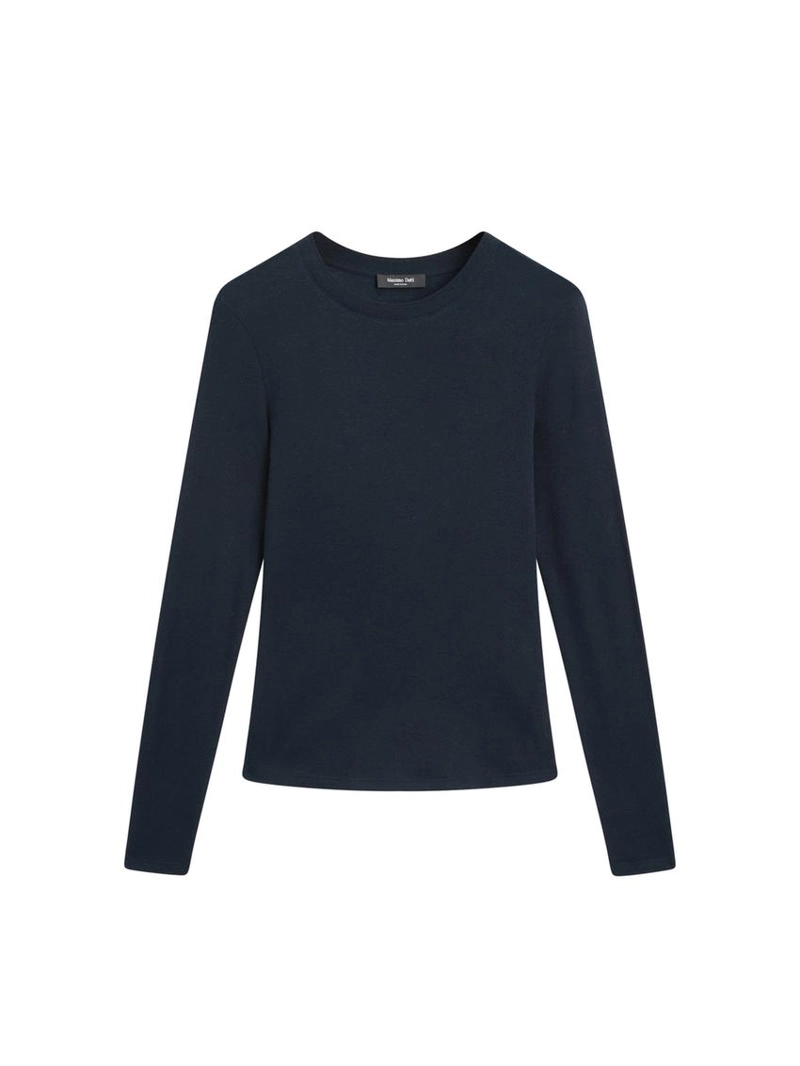 Футболка из хлопкового микса с длинным рукавом