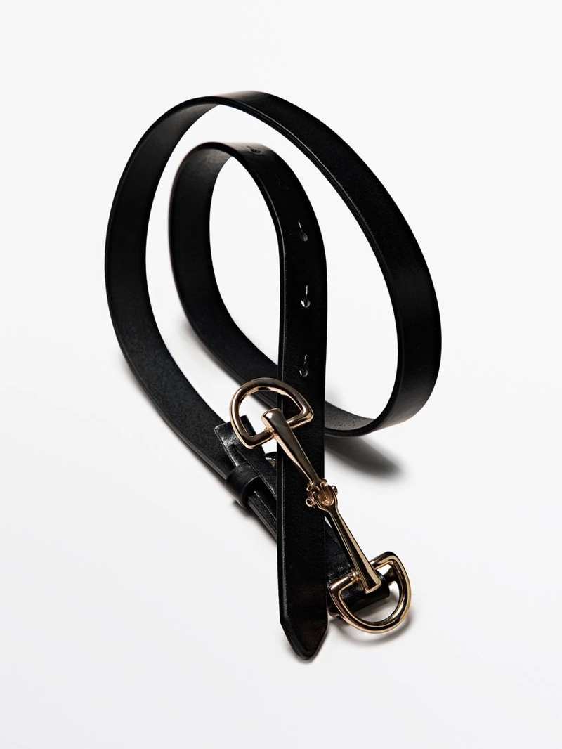 Кожанный ремень для верховой езды