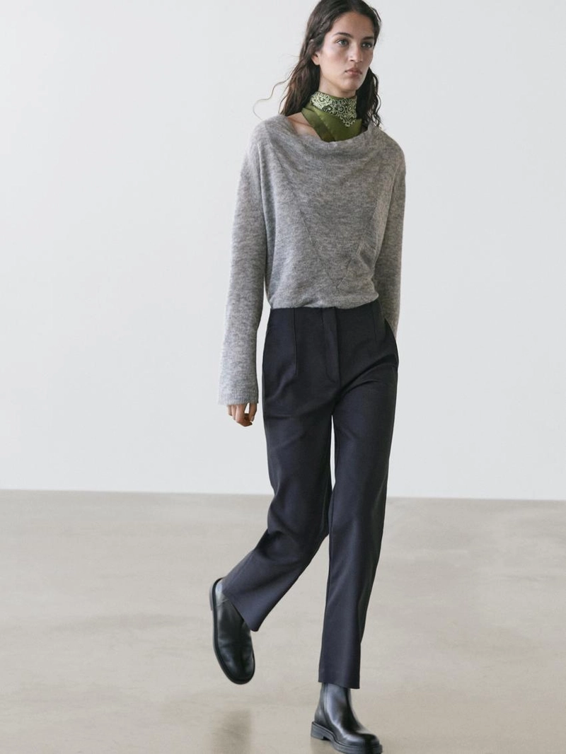 Брюки из технической смесовой ткани