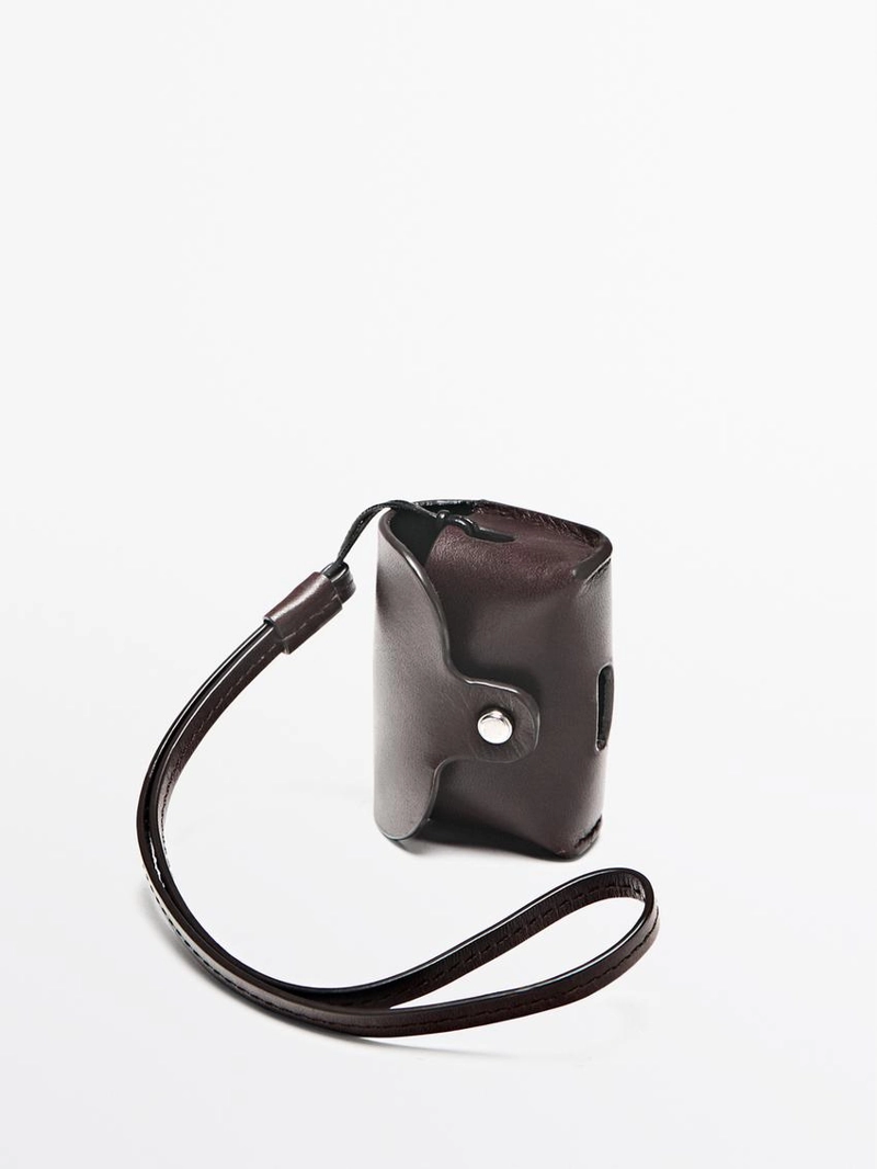 Чехол для airpods из натуральной кожи nappa