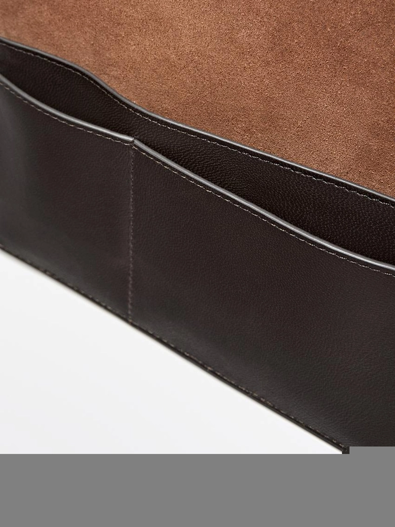 Обложка для блокнота из натуральной кожи nappa