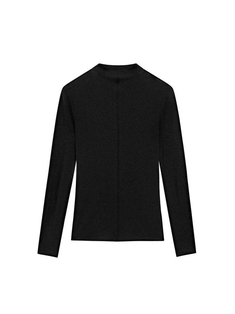 Лонгслив с деталями швов