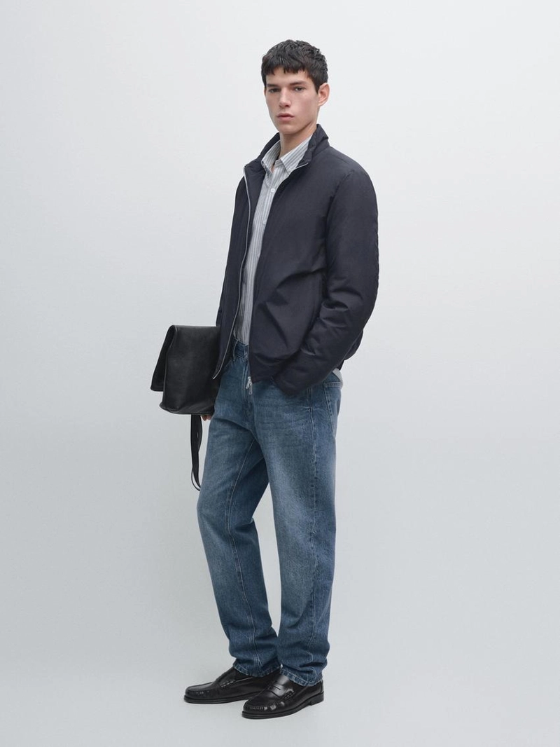 Куртка из водоотталкивающего ультралегкого пухового синтеза