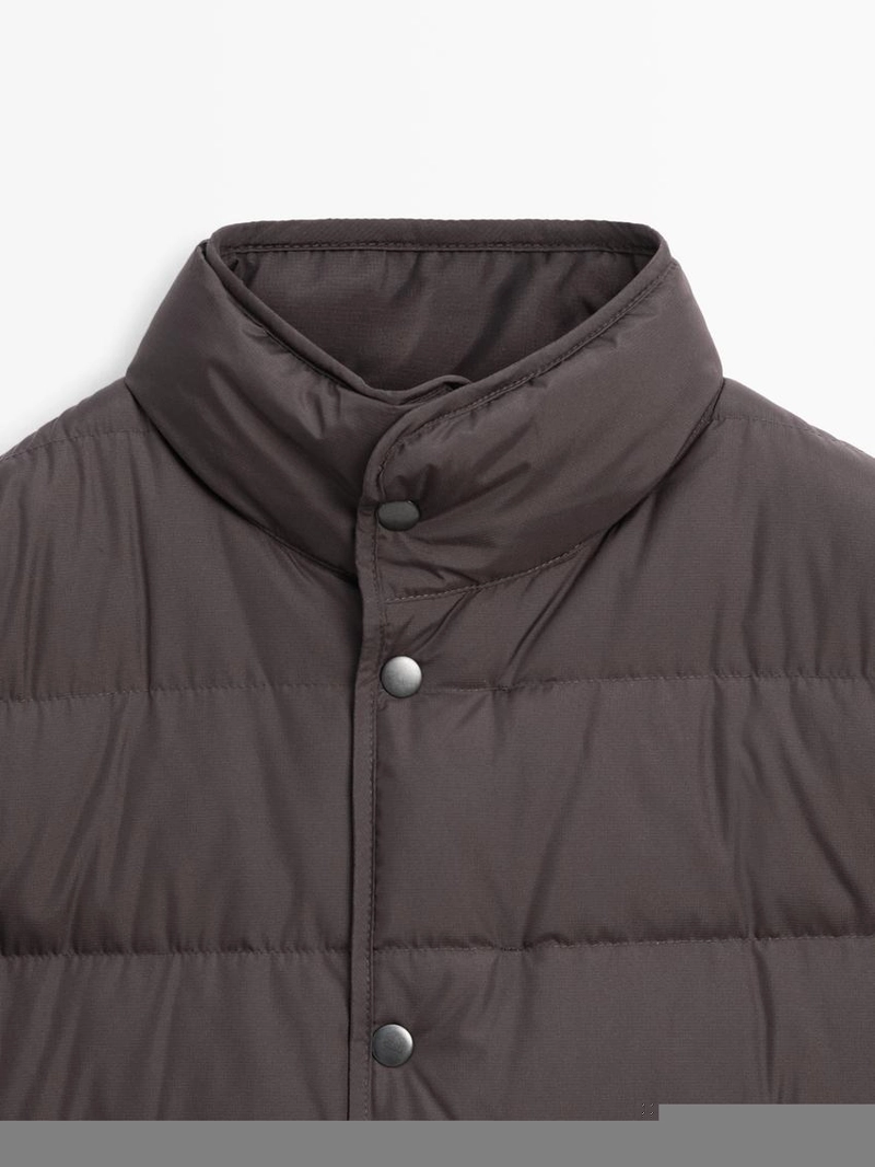 Пуховик смешанного состава с водоотталкивающей отделкой