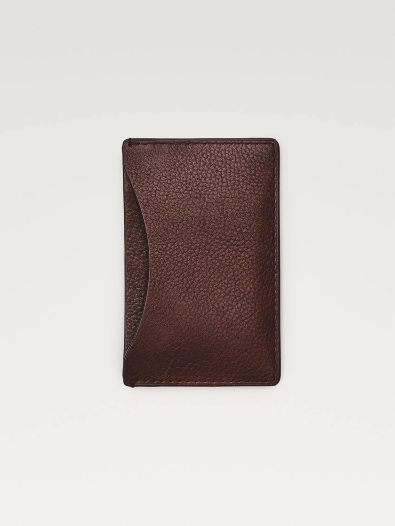 Кредитница из натуральной кожи нубук