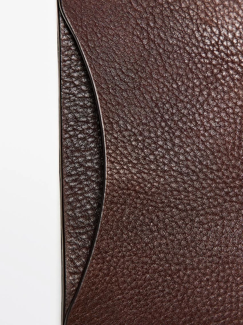 Кредитница из натуральной кожи нубук