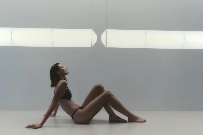 Трусы из шелкового микса с кружевными деталями