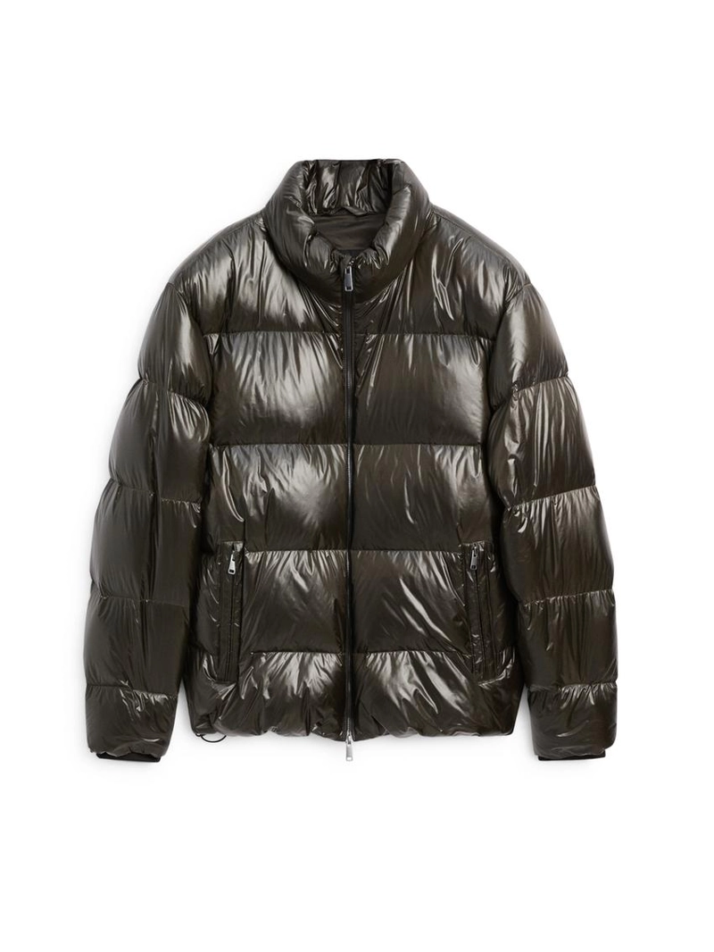 Пуховик с наполнителем из пуха и пера