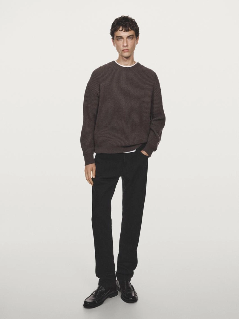 Джинсы с узким кроем