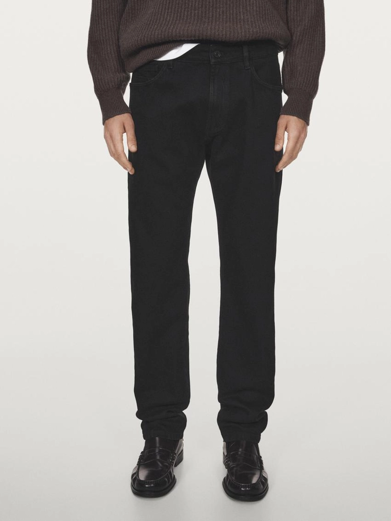 Джинсы с узким кроем