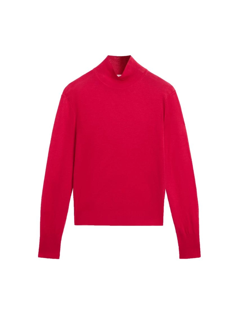 Свитер с высоким воротником perkins из 100% шерсти - studio