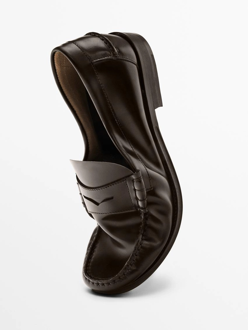 Мокасины с ремешком penny