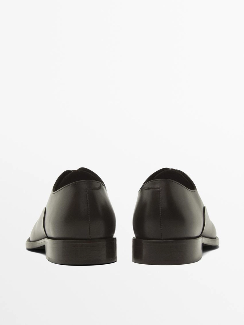 Туфли oxford massimo dutti