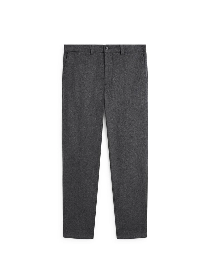 Брюки из шерстяной смеси фланели