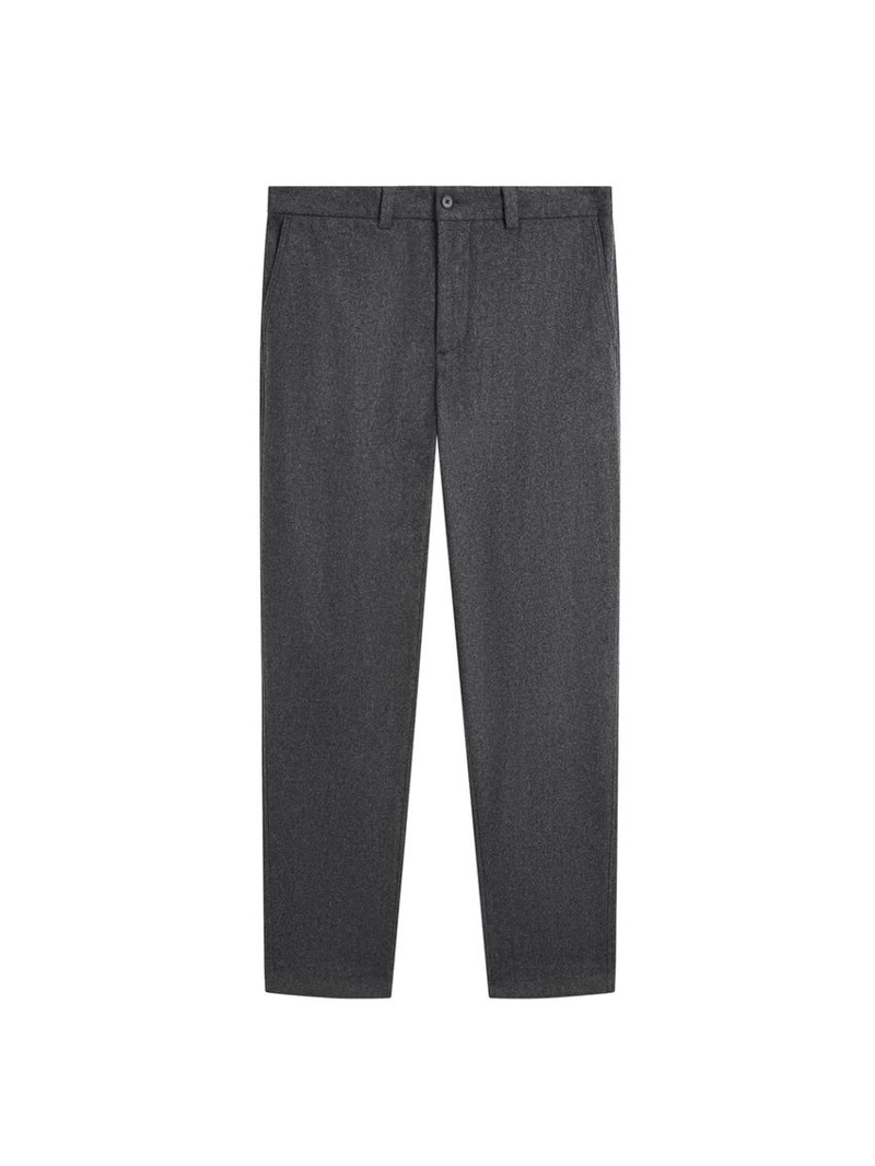 Брюки из шерстяной смеси фланели