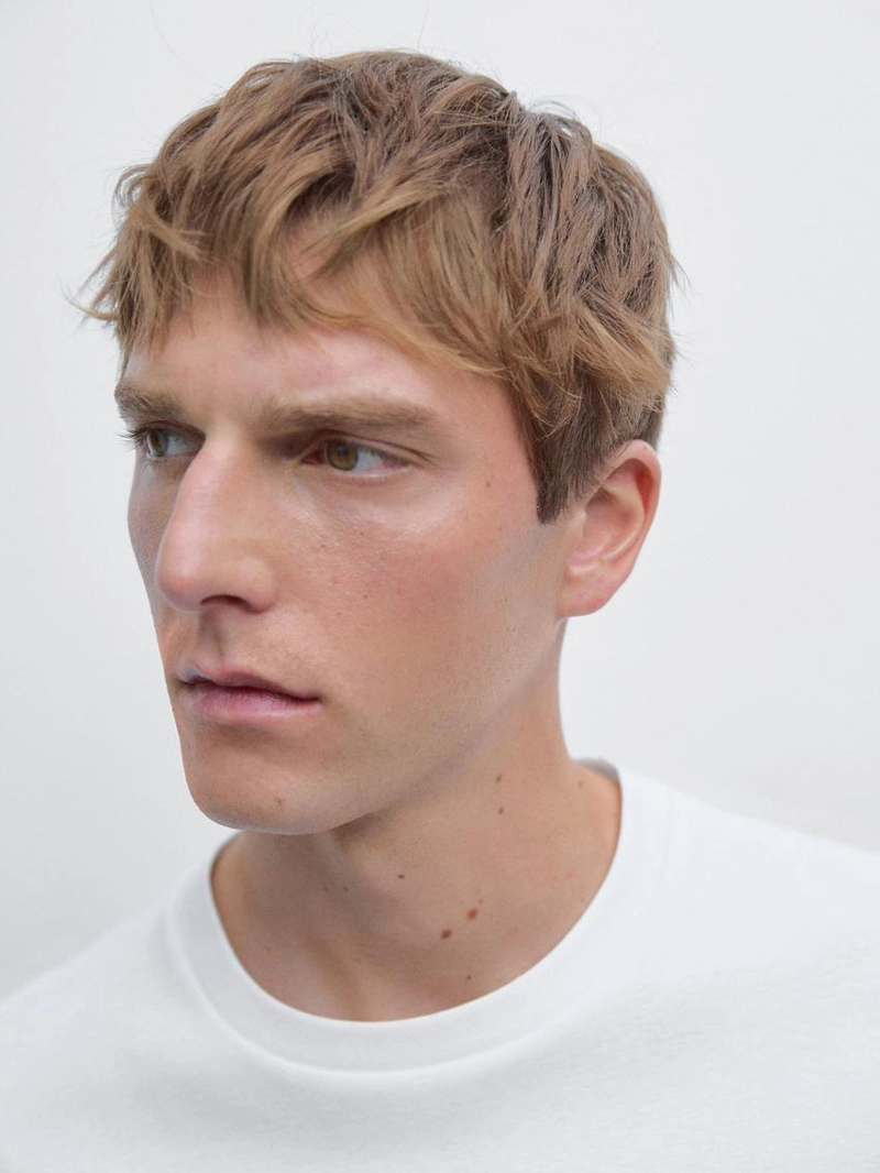 Футболка из 100% мерсеризованного хлопка