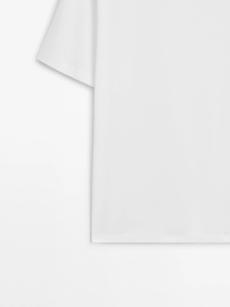 Футболка из 100% мерсеризованного хлопка